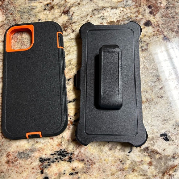 🔥3/$10 NWT iPhone 14 Pro protector case with detachable belt clip - Picture 4 of 5